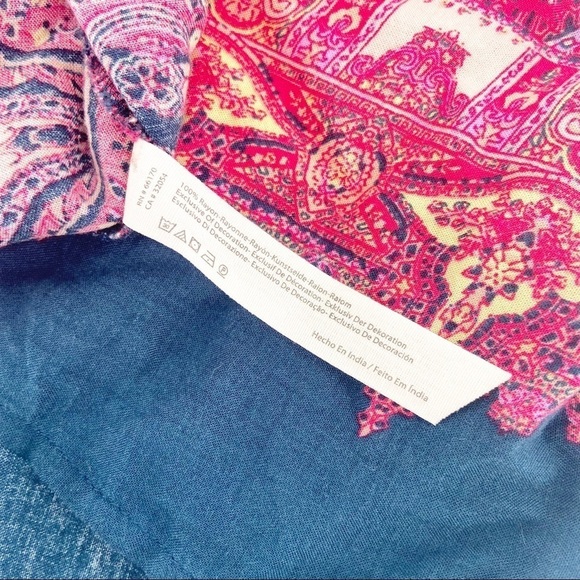 Free People Shea Printed Halter Neck Mini Dress - Picture 7 of 8